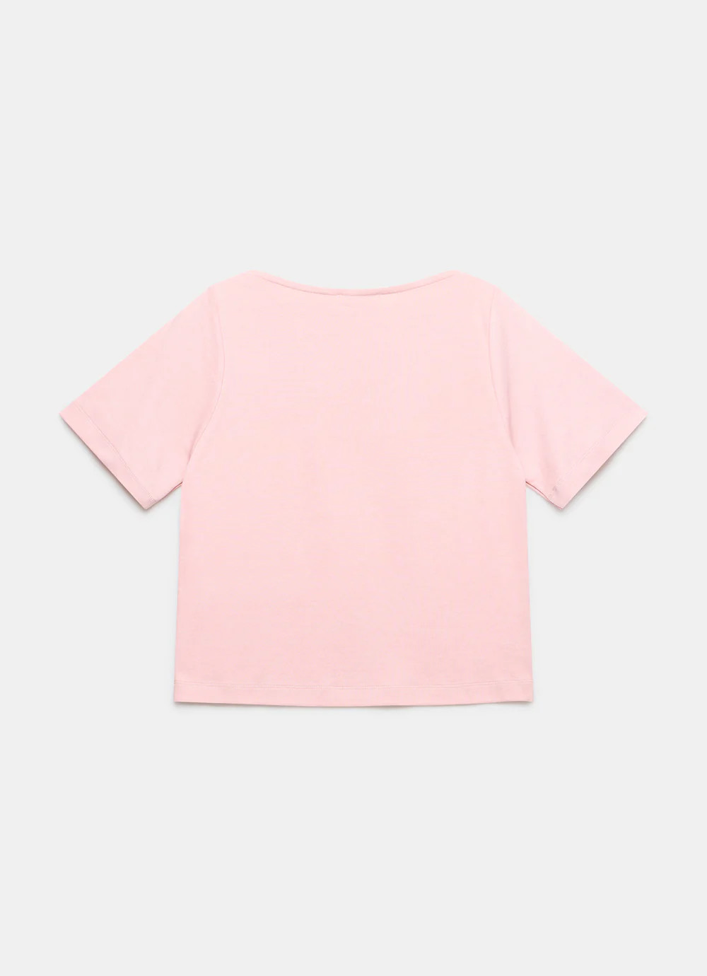 Pink Cotton T-Shirt | Mint Velvet