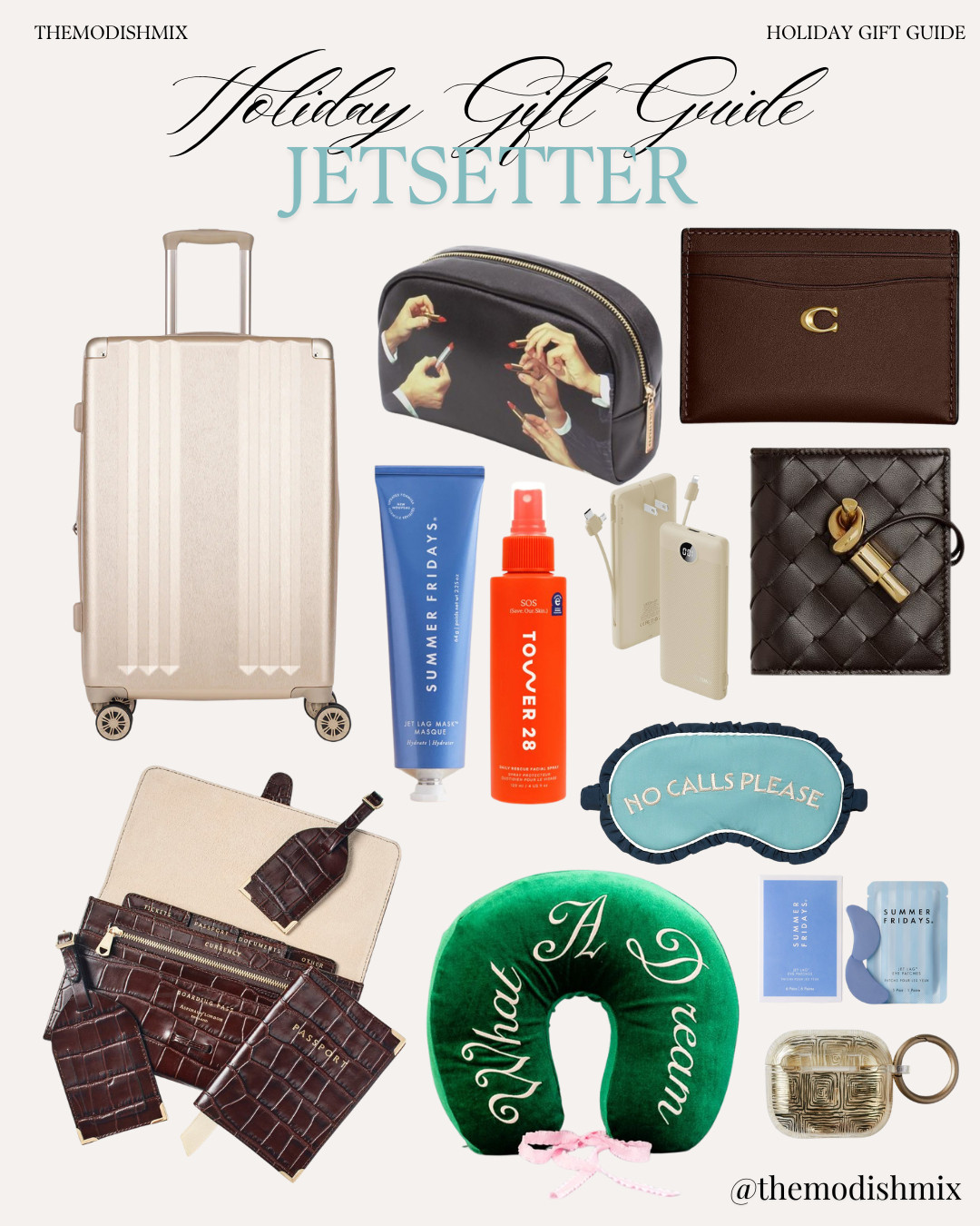 holiday gift guide- JET SETTER 

 #LTKGiftGuide #LTKHoliday #LTKTravel