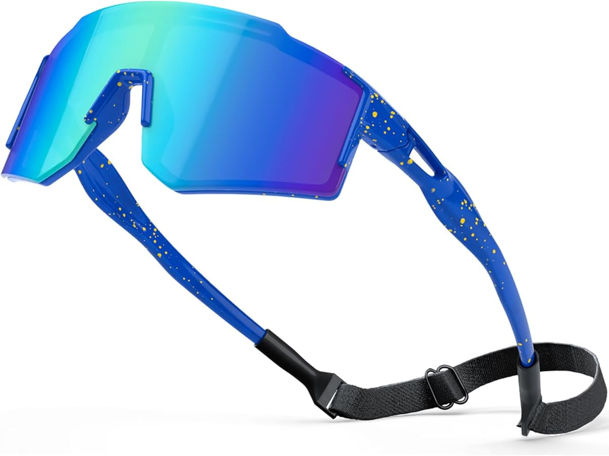 Kids Sunglasses,Youth Baseball Glasses for Boys Girls Age 6-14,Sports UV Protection Goggles | Amazon (US)