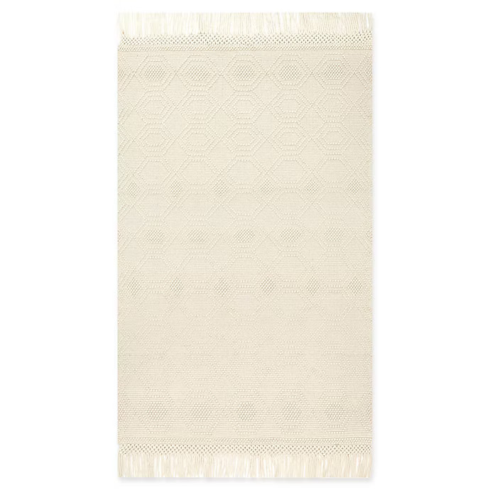 Magnolia Home by Joanna Gaines Holloway Rug in Ivory | Bed Bath & Beyond