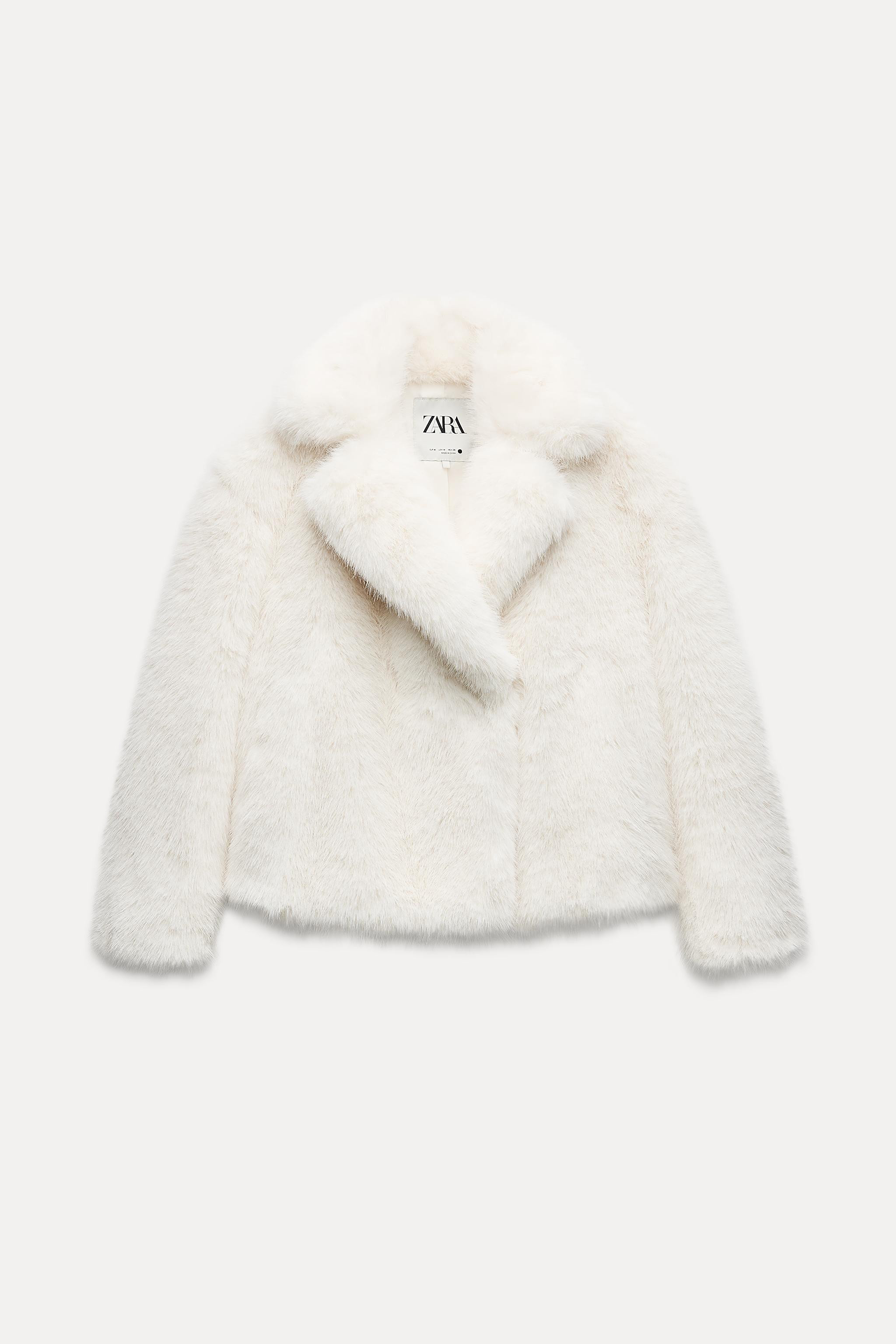 FAUX FUR JACKET ZW COLLECTION | Zara US