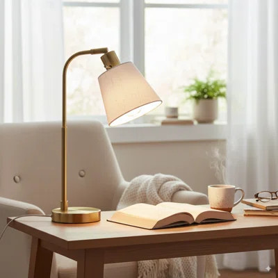 Modern Matte Brass Desk Lamp | Wayfair North America
