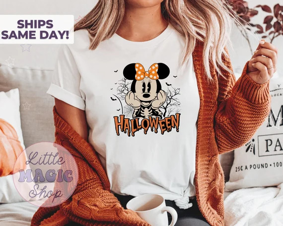 Disney Halloween 2022 Shirt Halloween 2022 Minnie Mouse - Etsy | Etsy (US)