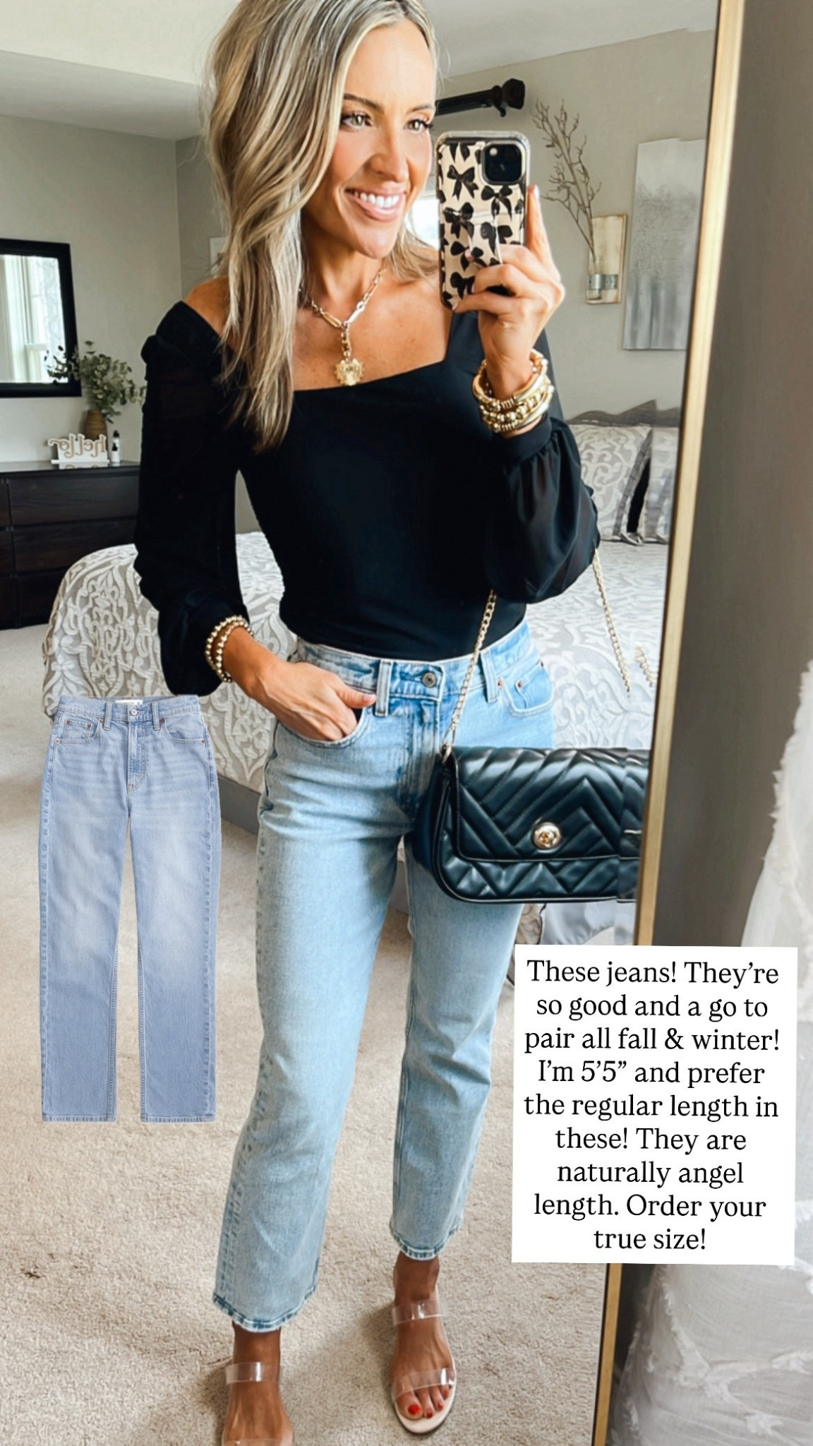 JEANS SALE🚨
On sale + use code: AFLTK for additional 25% off! 👏 

These jeans! They’re so good and a go to pair all fall & winter! I’m 5’5” and prefer the regular length in these! They are naturally ankle length. Order your true size! 

#LTKFindsUnder50 #LTKFallSale #LTKSaleAlert