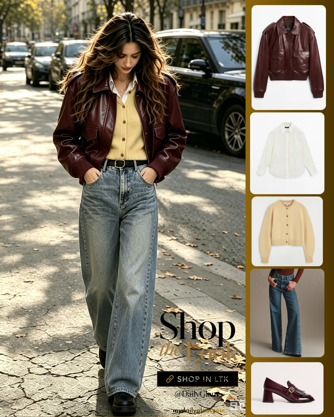 Effortless Fall Street Style | Layered Casual City Outfit

#FallLayeredOutfit #LeatherJacketStyle #AutumnWardrobeEssentials #CasualChicOutfit #CityFallStyle #DenimOutfitInspo #QuietLuxuryFall #EverydayFallLook #NeutralFallStyle #OOTDFall 

 #LTKootd #LTKOver40 #LTKWorkwear