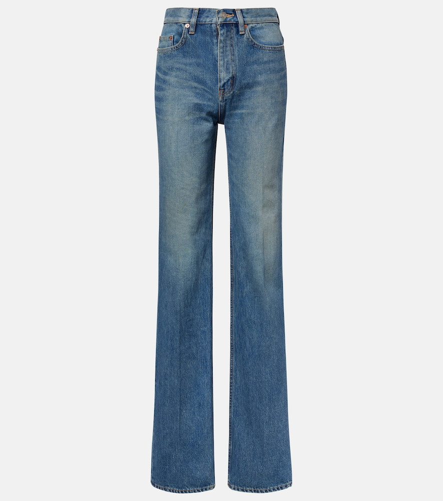 Saint Laurent Yves flared jeans | Mytheresa (INTL)