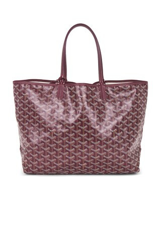 goyard Goyard Saint Louis PM Tote Bag in Burgundy - Burgundy. Size all. | FWRD 