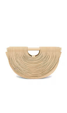 Cult Gaia Lou Top Handle Bag in Sand from Revolve.com | Revolve Clothing (Global)