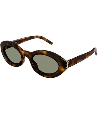 Yves Saint Laurent Women's Classic 52mm Havana Oval Sunglasses | Dillard's | Dillard's
