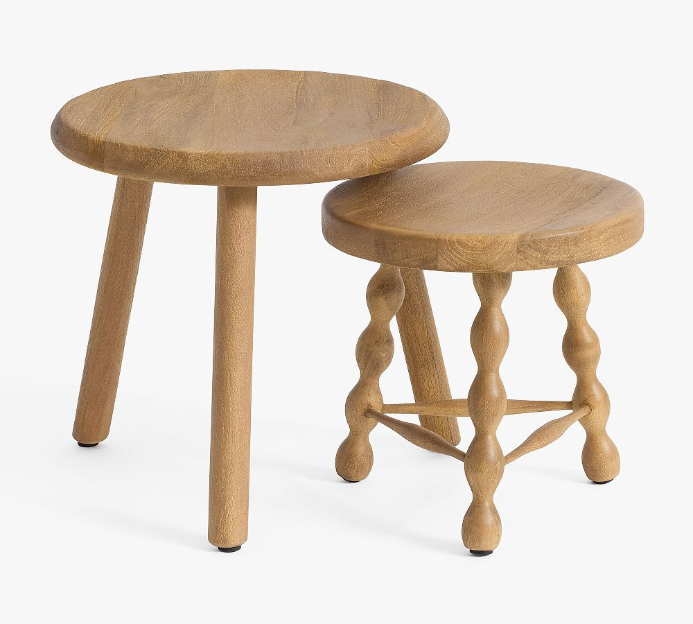Hadley Round Nesting Accent Tables | Pottery Barn (US)