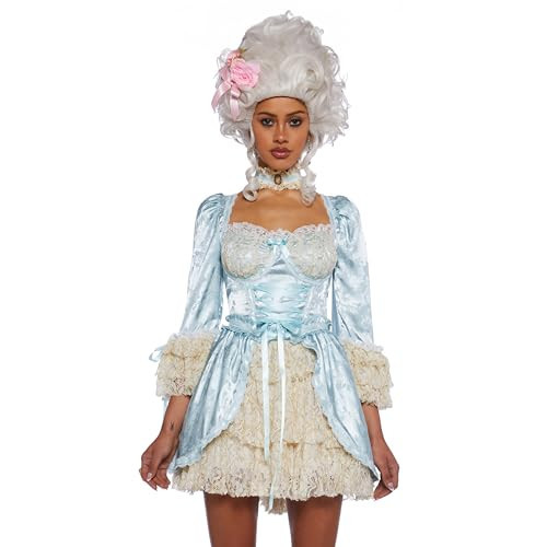 Dolls Kill Marie Antoinette Inspired Costume for Women - French Queen Dress by Trickz N' Treatz - XX-Small | Amazon (US)