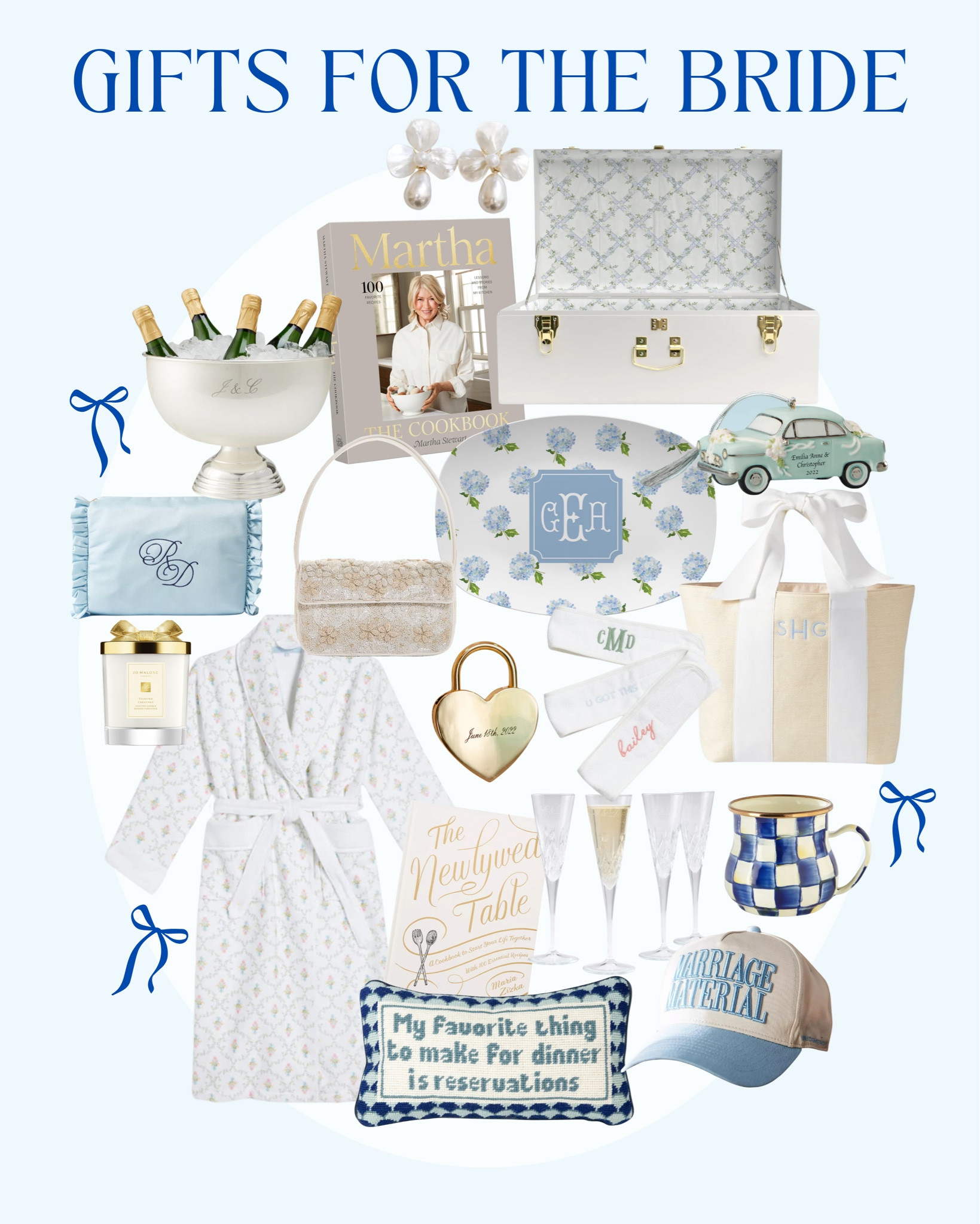 GIFT GUIDE FOR THE BRIDE + ENGAGED GIRLY 🕊️💍🔔💒🤍

#giftguide #bride #engaged #christmas #gift #holiday #wedding #engagement #white #girly 

#LTKGiftGuide #LTKHoliday #LTKWedding