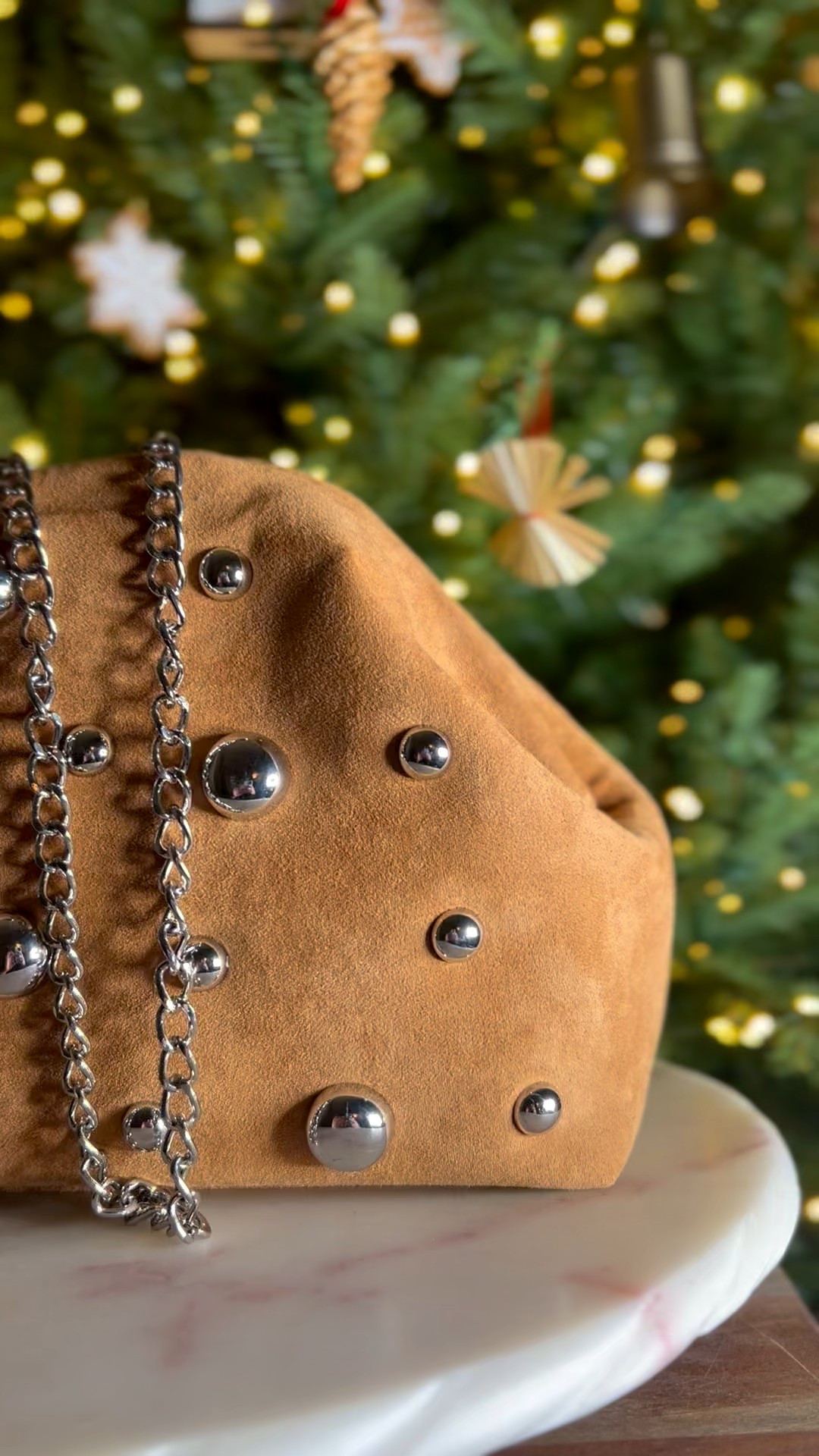 Looks expensive but its absolutely not. Christmas party | New Year Eve - any concert. This clutch is a must. I absolutely love! Favorite Target find for sure. Studded oversized clutch - A New Day - it will fit all the necessaries. 

#LTKootd #LTKHoliday #LTKGiftGuide