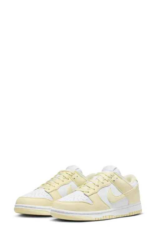 Nike Dunk Low Next Nature Sneaker in White/Alabaster at Nordstrom, Size 6 | Nordstrom