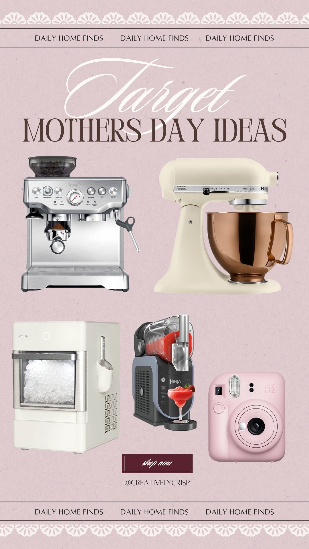 Mother’s Day gifts all on sale at Target

#LTKmomlife #LTKSeasonal #LTKHome