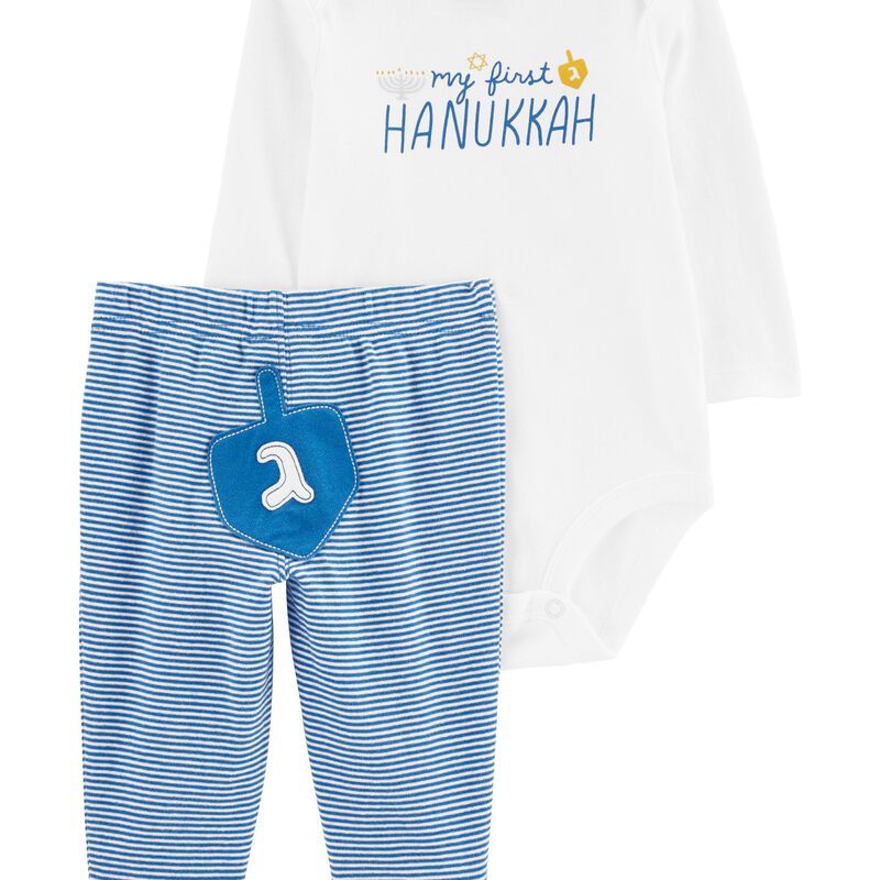 Baby My First Hanukkah Bodysuit Pant Set | Carter's