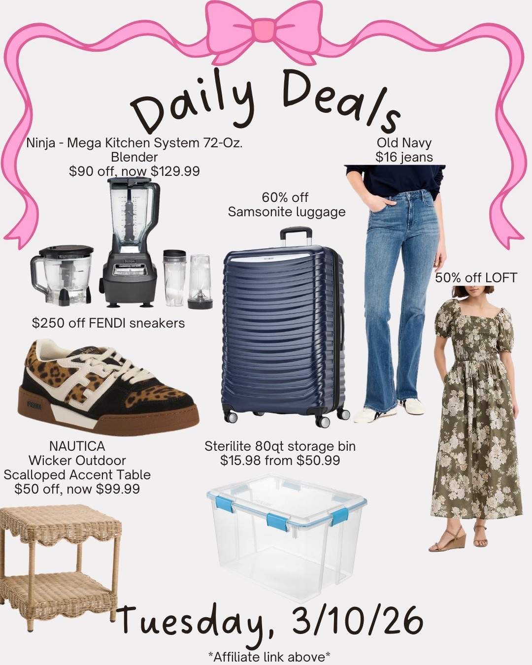 Deals of the day 

#LTKSaleAlert #LTKHome #LTKSeasonal