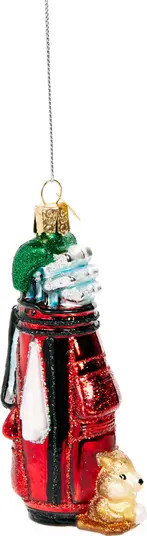 Old World Christmas Golf Bag Glass Ornament | Nordstrom | Nordstrom