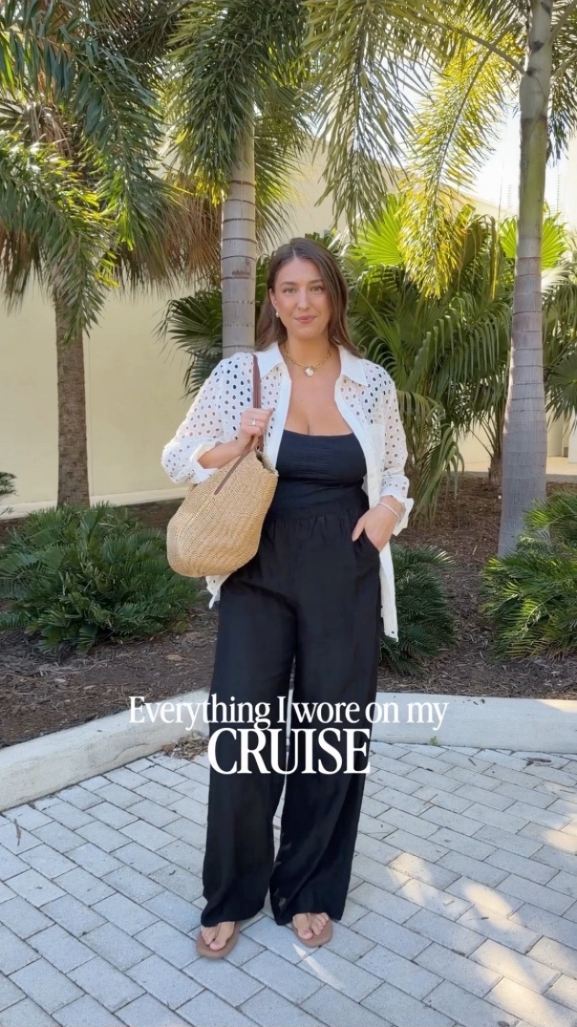 Cruise ready neutrals 🌴🖤

black set, white button down, vacation outfit, cruise style, neutral look

#LTKTravel #LTKSwim #LTKMidsize