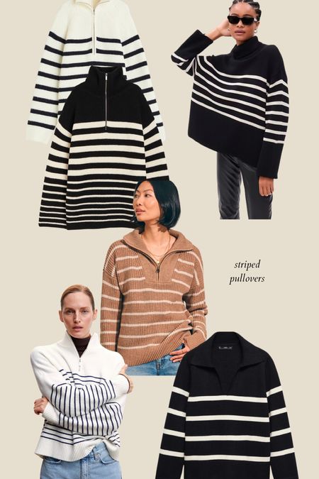 Love a striped pullover to dress up or down for fall 🤍 

#LTKmidsize #LTKfindsunder100 #LTKSeasonal