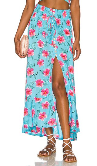 Tiare Hawaii Dakota Skirt in Blue. - size S/M (also in M/L) | Revolve Clothing (Global)