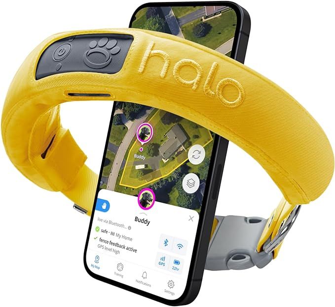 Halo Collar 3 - GPS Dog Fence - Multifunction Wireless Dog Fence & Training Collar with Real-Time... | Amazon (US)