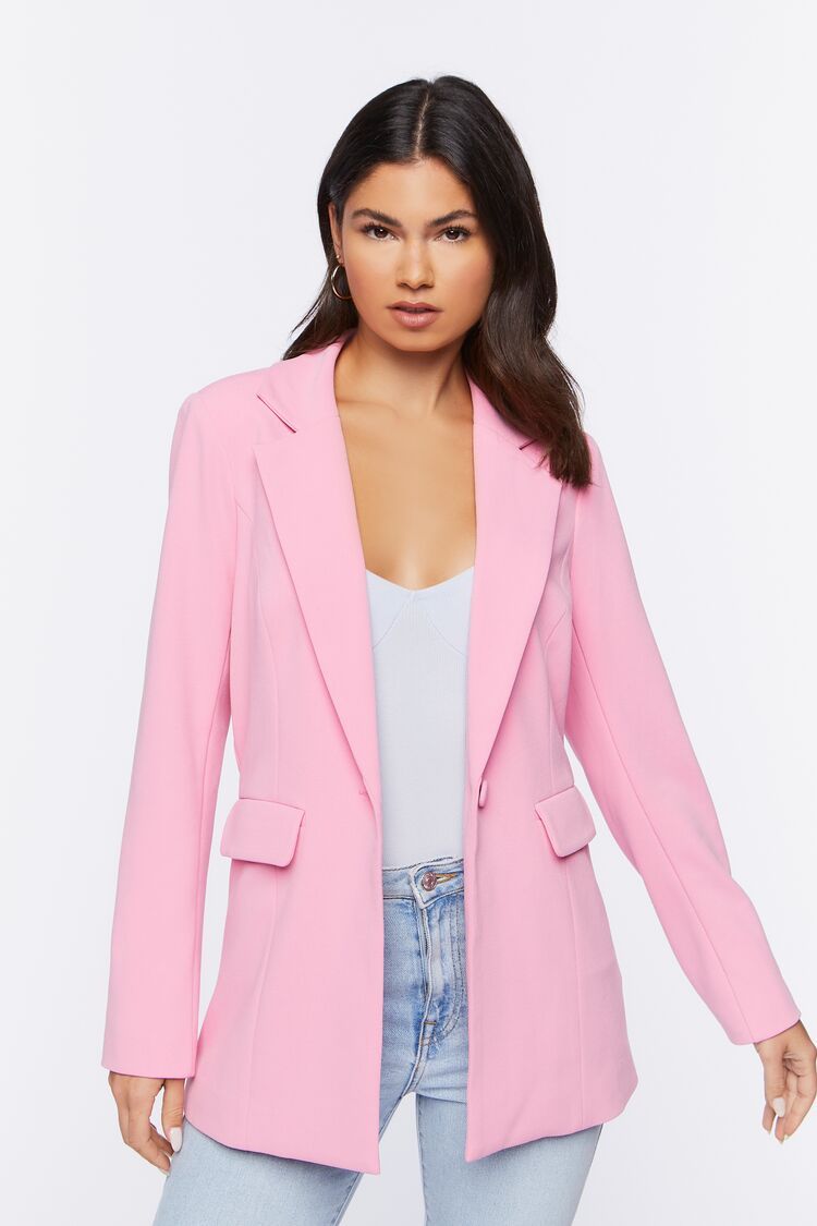Notched Buttoned Blazer | Forever 21 | Forever 21 (US)