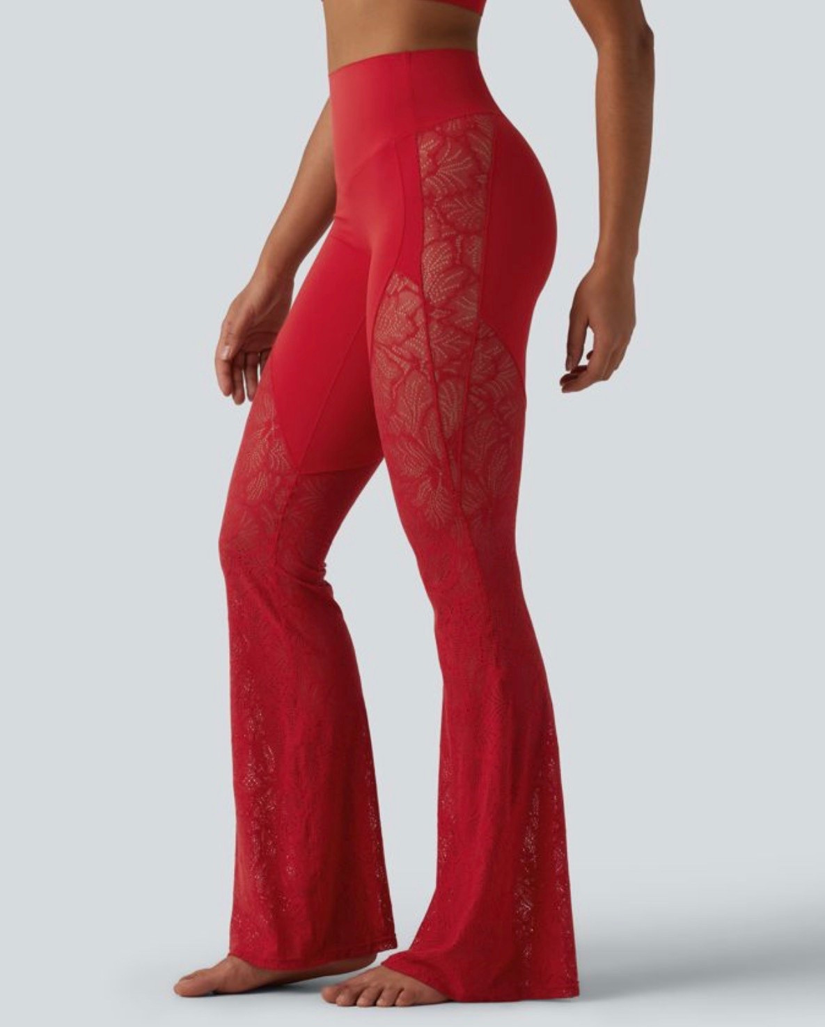 Cute and trendy athleisure yoga wear for women, lace, red yoga pants

#LTKValentine #LTKActive #LTKselfcare