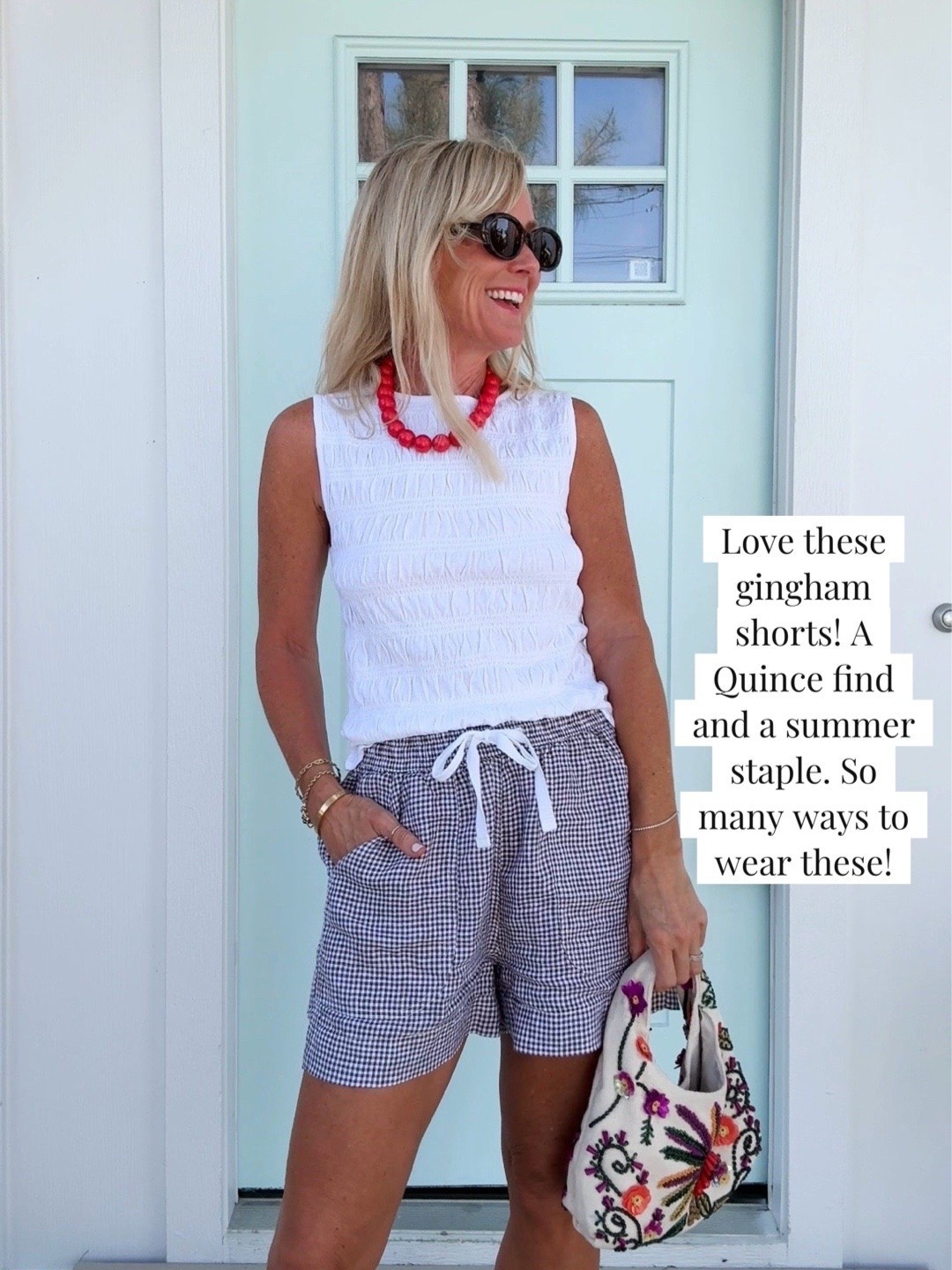 May Top Sellers | Hi Sugarplum!
Shorts: small

#LTKootd #LTKSeasonal #LTKOver40