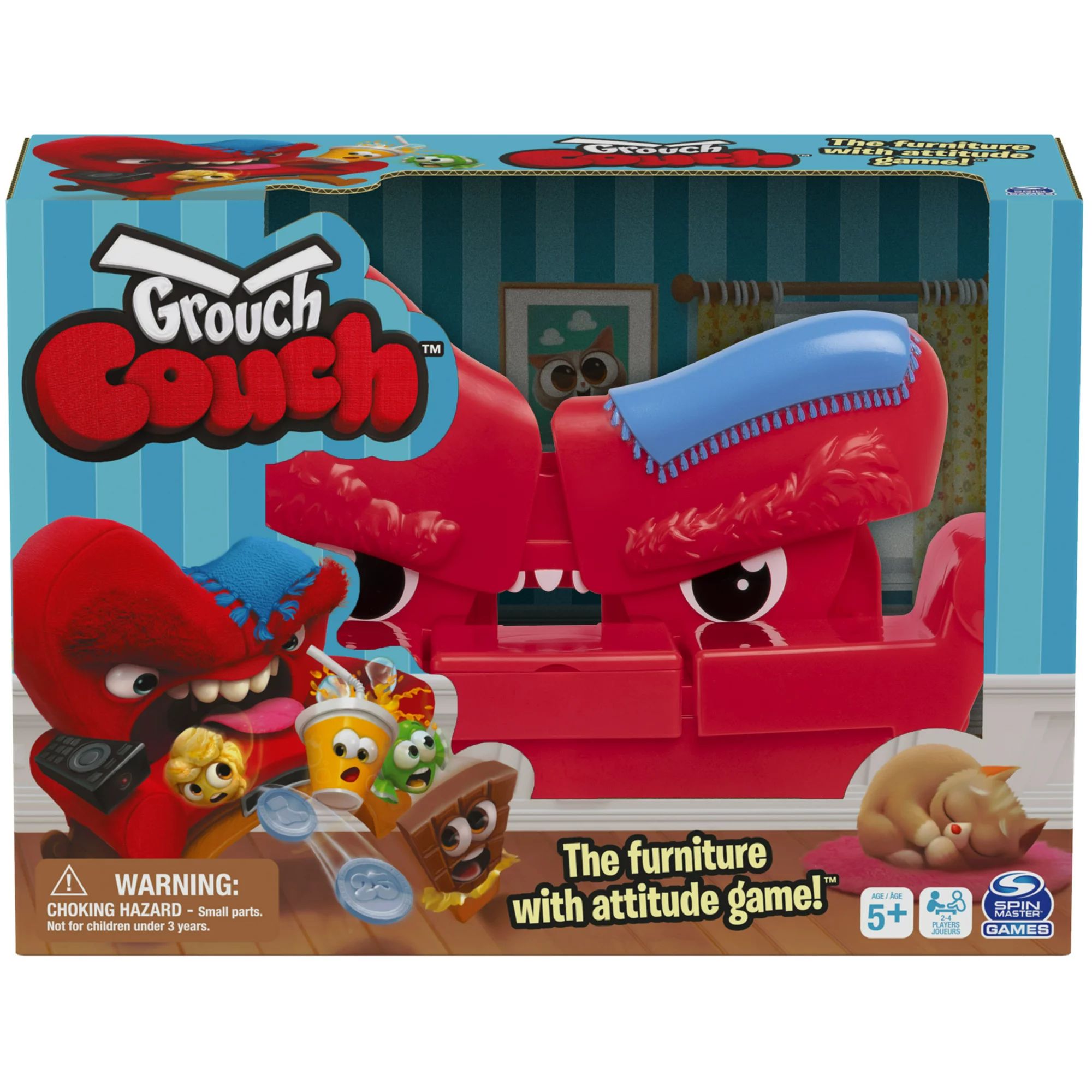 Grouch Couch, Furniture with Attitude Popular Funny Fast-Paced Board Game with Sounds, for Famili... | Walmart (US)