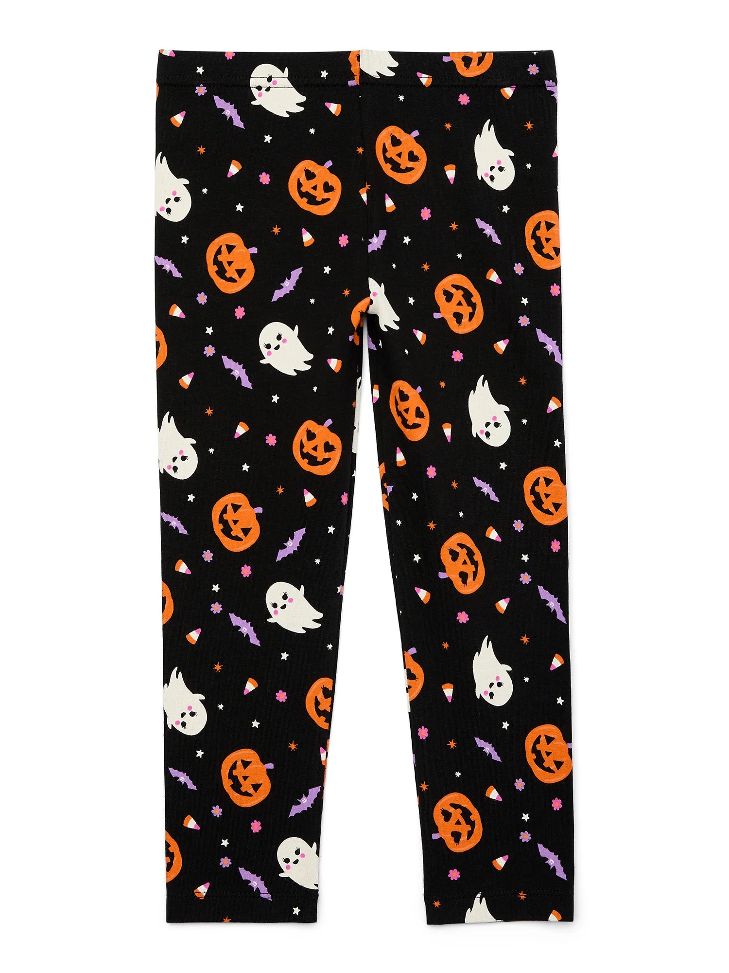 Wonder Nation Toddler Girl Halloween Leggings, Sizes 12M-5T | Walmart (US)