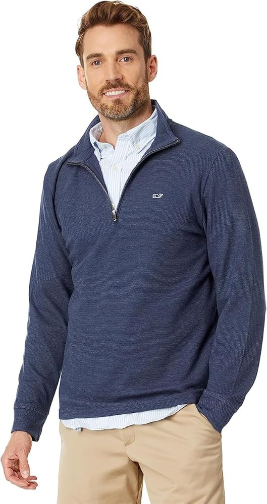 vineyard vines Men's Saltwater Quarter-Zip | Amazon (US)