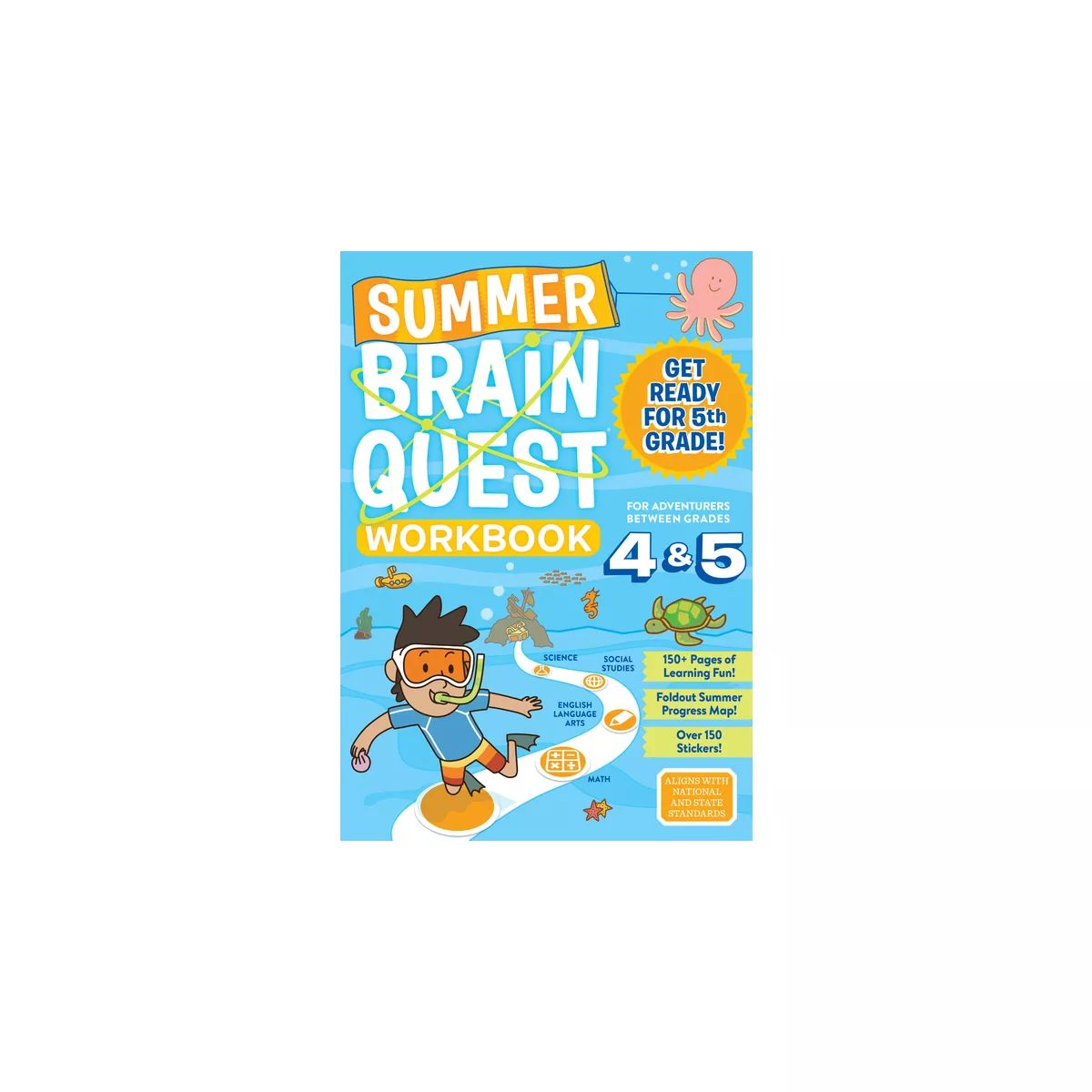 Summer Brain Quest : Between Grades 4 & 5 (Paperback) - by Bridget Heos | Target