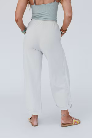 So Comfy Wide Leg Pant Cropped Length — Three Bird Nest | Three Bird Nest