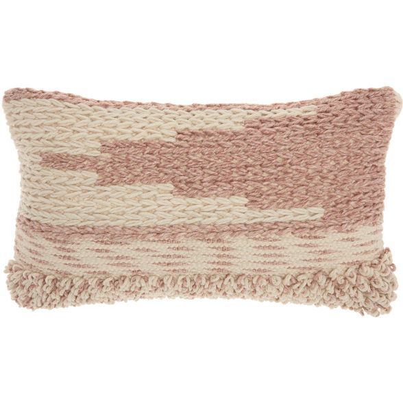 Texture Gradient Lumbar Throw Pillow - Mina Victory | Target