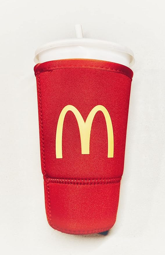 McDonalds SodaSOK Red Large Size 30oz Insulated Thermal Neoprene Drink Cup Sleeve Iced JavaSOK | Amazon (US)