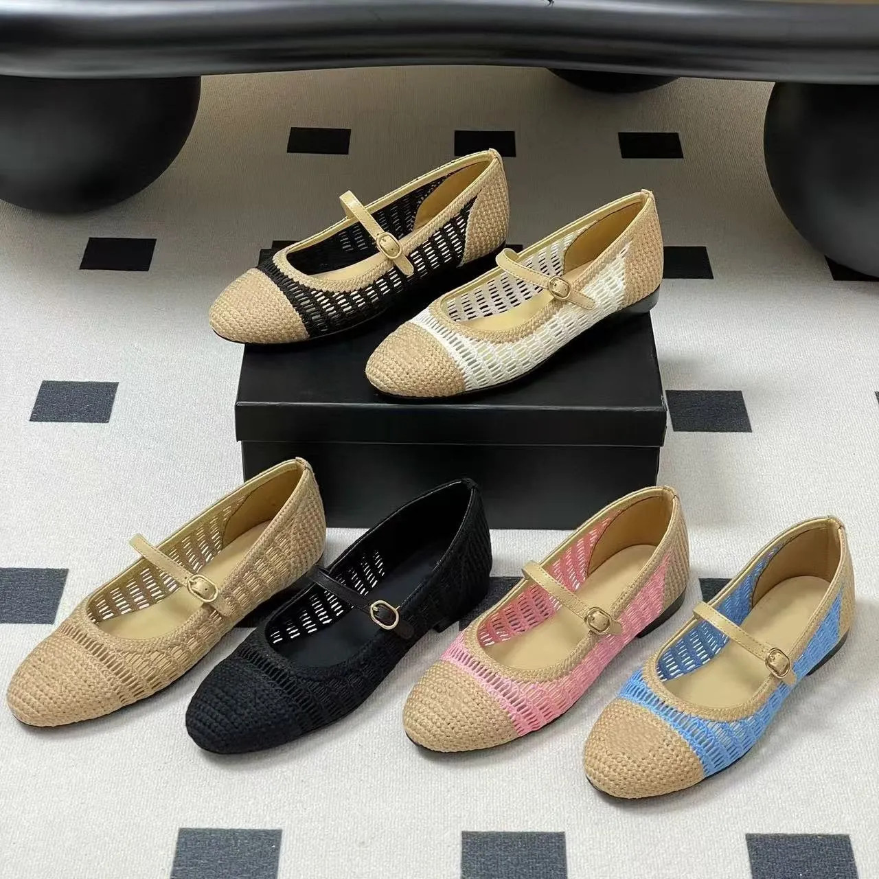 Women's Luxury Designer New heels Ballet Flat Loafers Factory Footwear Genuine Leather Bowtie Emb... | DHGate