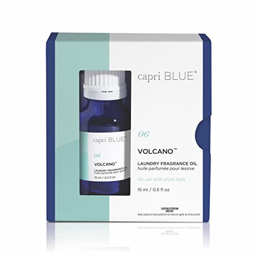 Capri Blue Volcano Laundry Fragrance Oil - Essential Oils for Wool Dryer Balls - Formulated with Grapefruit & Tangerine Essential Oils (0.5 fl oz) | Amazon (US)