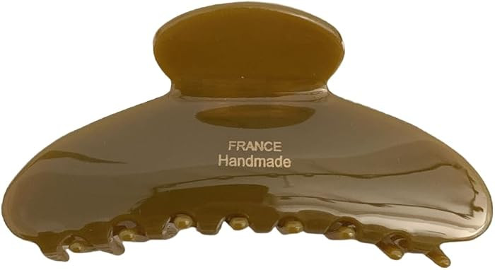 French Large Hair Claw Clips for Thick Hair, Tortoise Hair Clips, Acrylic Celluloid French Butter... | Amazon (US)