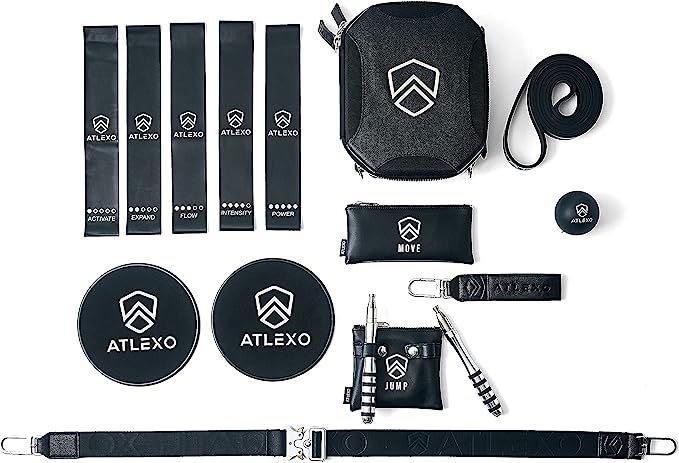 ATLEXO Luxury Workout Kit | 100+ Full Body Workouts Weighted Speed Rope, Premium Quality Fitness ... | Amazon (US)