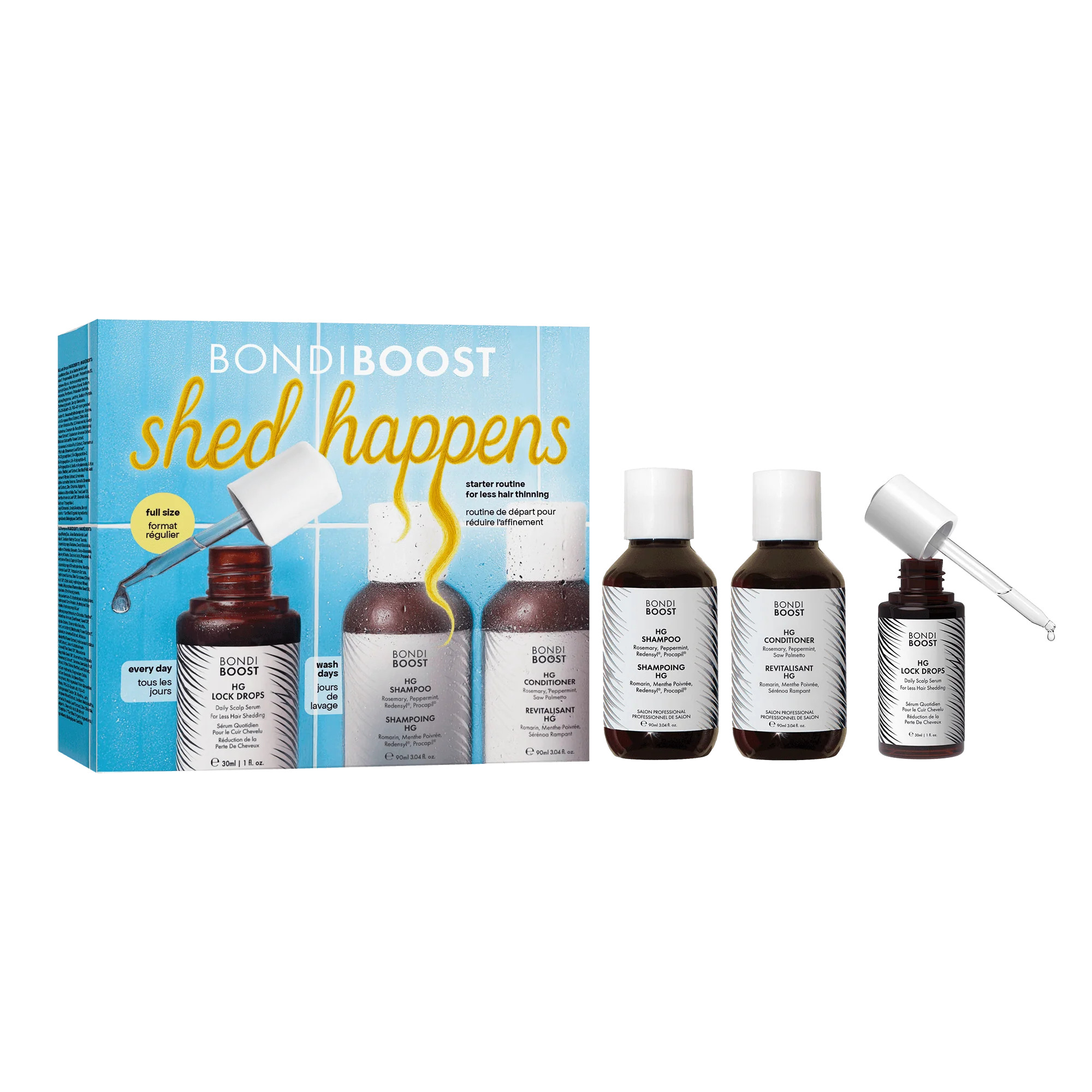 Shed Happens Anti-Shedding Bundle | HG3 Complex | BondiBoost | Bondi Boost