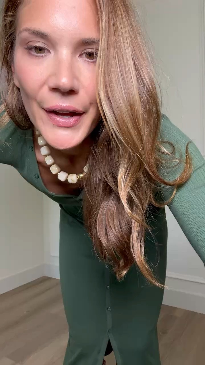 This green button front midi dress is fall perfection. Add tall brown boots and you have the kind of outfit that works for everything from the office to dinner.

green midi dress, fall dress, button front dress, tall girl dress, tall friendly dress, brown boots, fall outfit idea, office outfit, dinner outfit, autumn style, stangandco

#LTKootd #LTKSeasonal #LTKTall