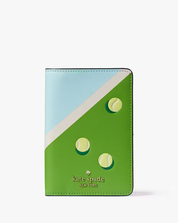 Grand Slam Passport Holder | Kate Spade Outlet