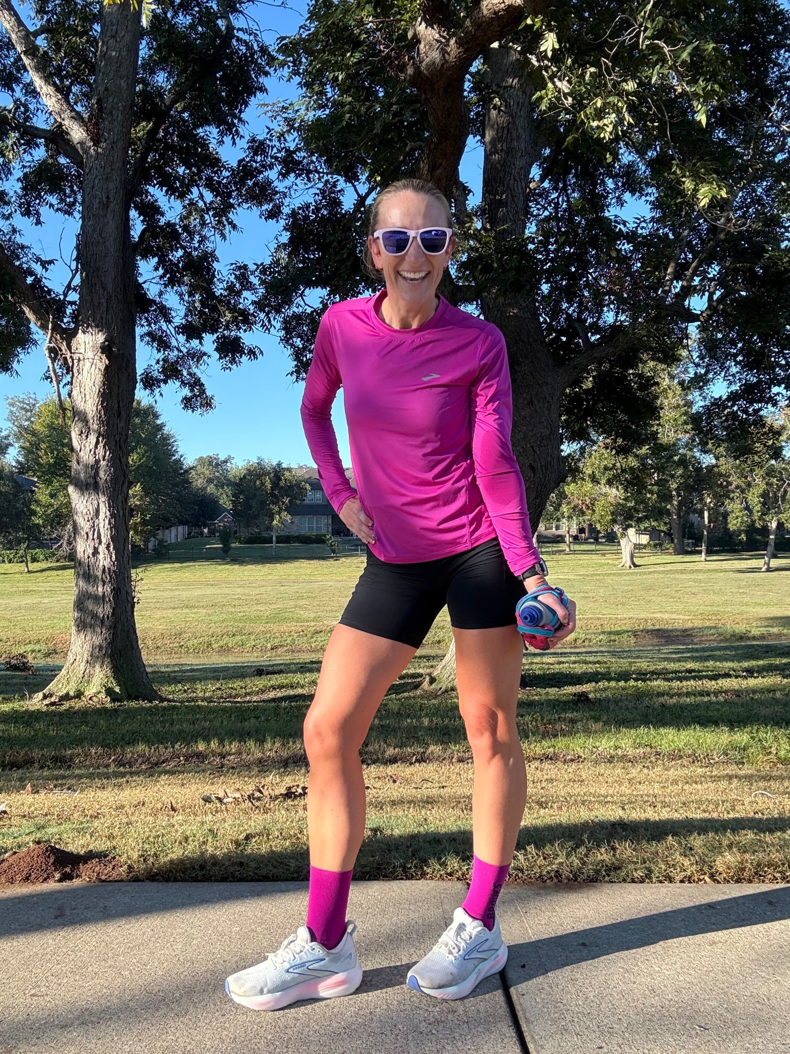 Feeling flirty in my Brooks run fit today!!

#LTKActive #LTKShoeCrush