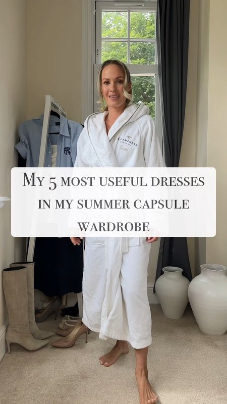 The 5 most useful dresses in my summer capsule wardrobe 🤍

Use code “Tess10” for 10% off Goelia  🤍


#LTKOver40 #LTKParties #LTKVideo