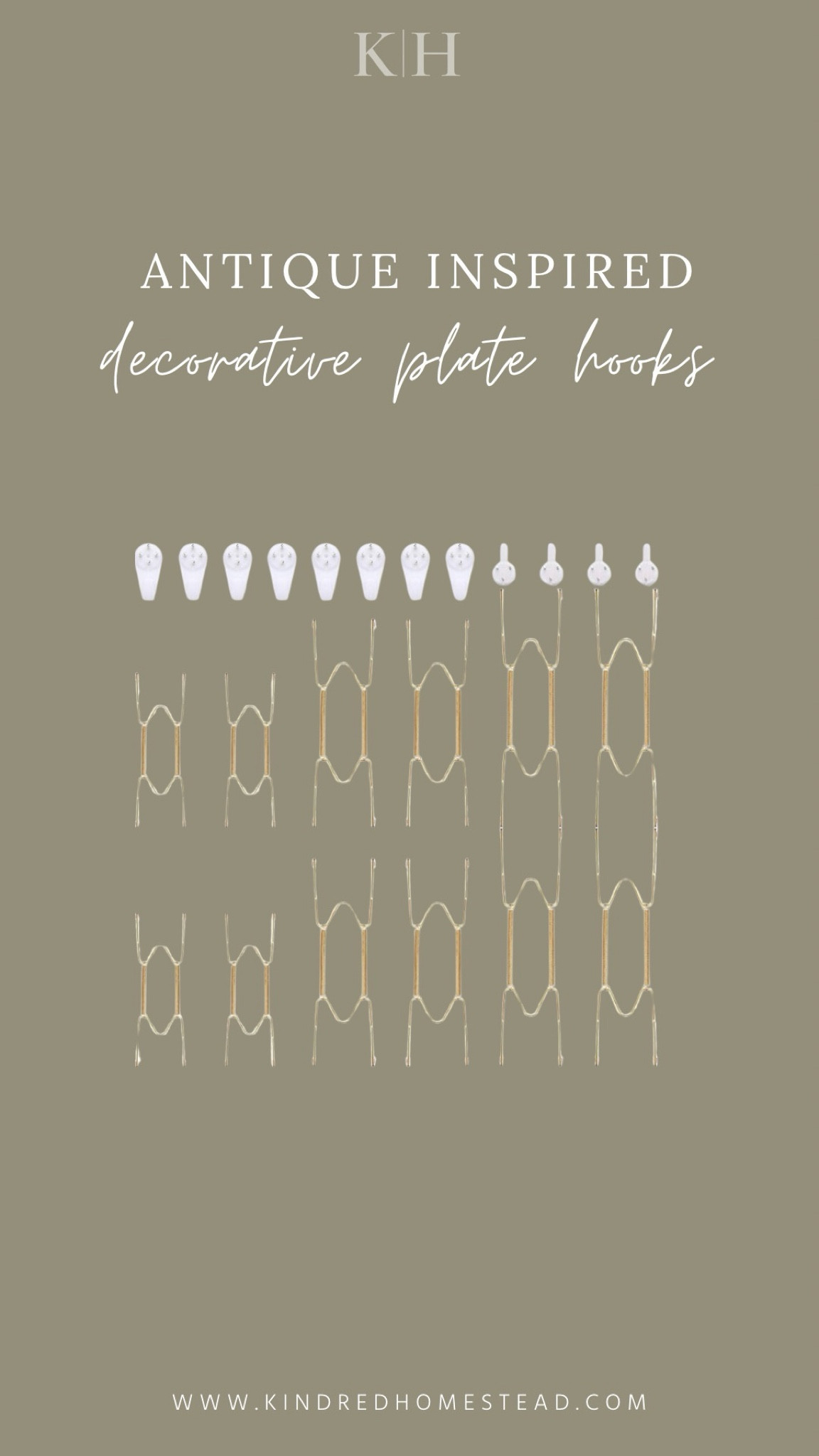 Plate hangers. Display your vintage inspired plates with these brass plate hangers  

#LTKHome