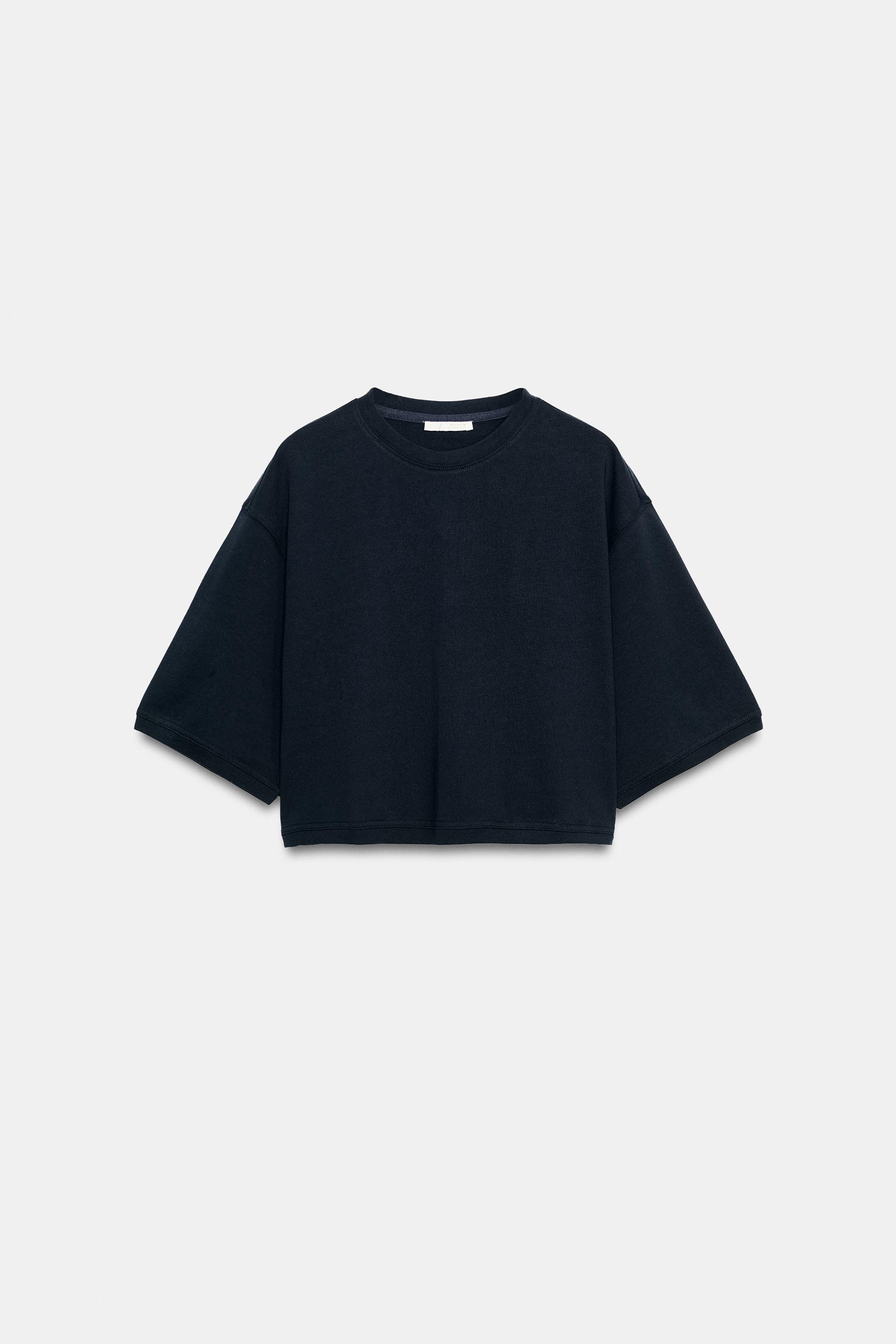 OVERSIZED CROP TOP | Zara US