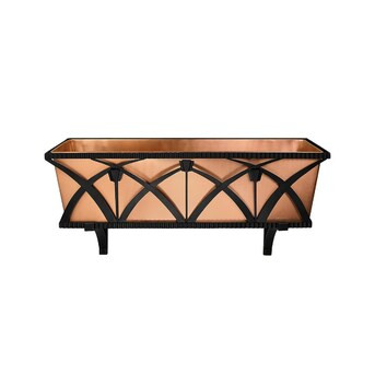 Minuteman International 36-in W x 18-in H Satin Copper Metal Contemporary/Modern Outdoor Window B... | Lowe's