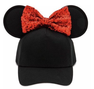 Disney Parks Minnie Mouse Baseball Ear Cap Hat for Adults New With Tag | eBay | eBay US
