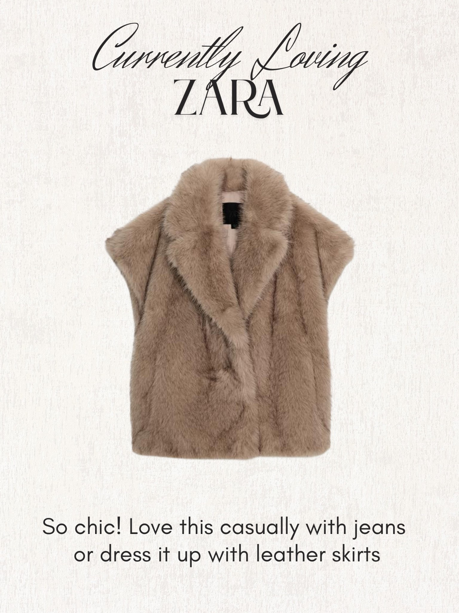 New Zara! 

#LTKootd #LTKSeasonal